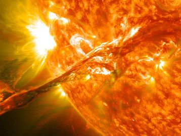 Explosão solar em direção à Terra: nada a temer!
