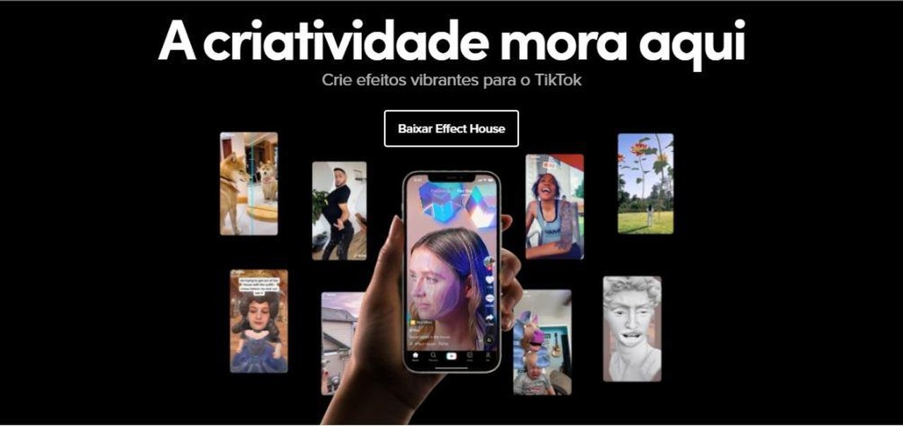 TikTok lança Effect House, plataforma de efeitos de RA