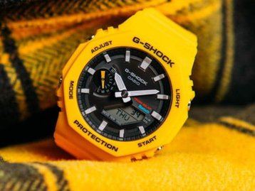 Casio lança relógio GA-2100 com Bluetooth e recarga solar