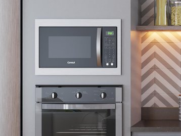 Consul lança seu primeiro micro-ondas de embutir