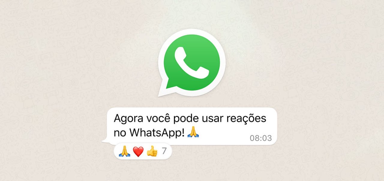 WhatsApp: como usar as novas reações de mensagens