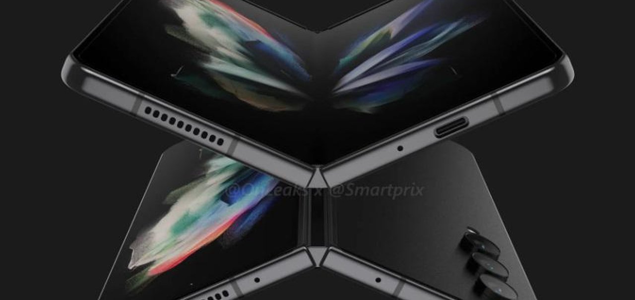 Galaxy Z Fold 4: imagens revelam visual do celular dobrável