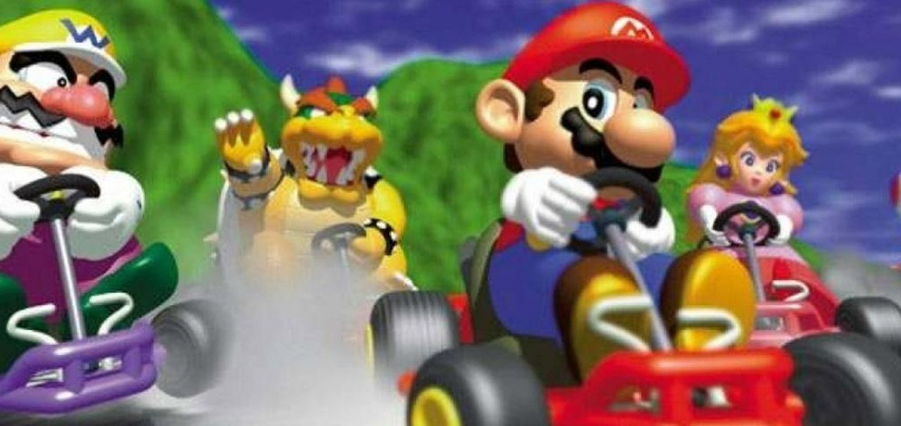 Mod permite jogar Mario Kart 64 em HD