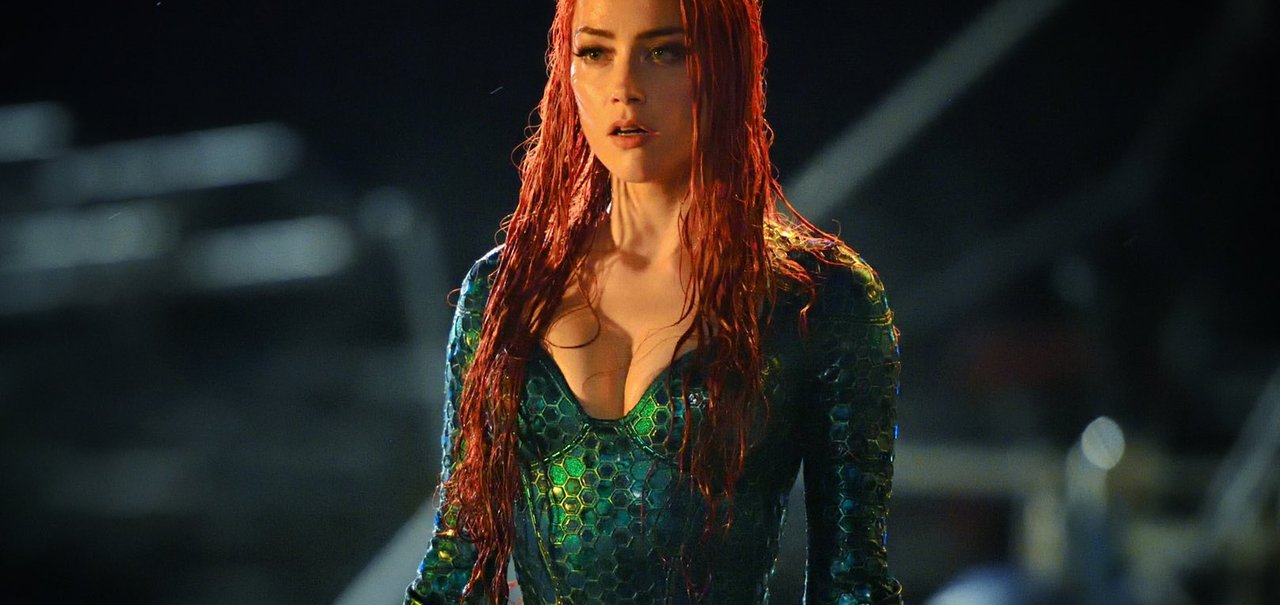 Aquaman: Amber Heard teve papel reduzido após polêmica com Johnny Depp