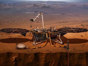 Poeira abrevia missão de sonda espacial InSight, enviada a Marte pela NASA