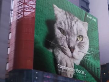Samsung imprime foto de 616 m² feita com sensor de 200 MP