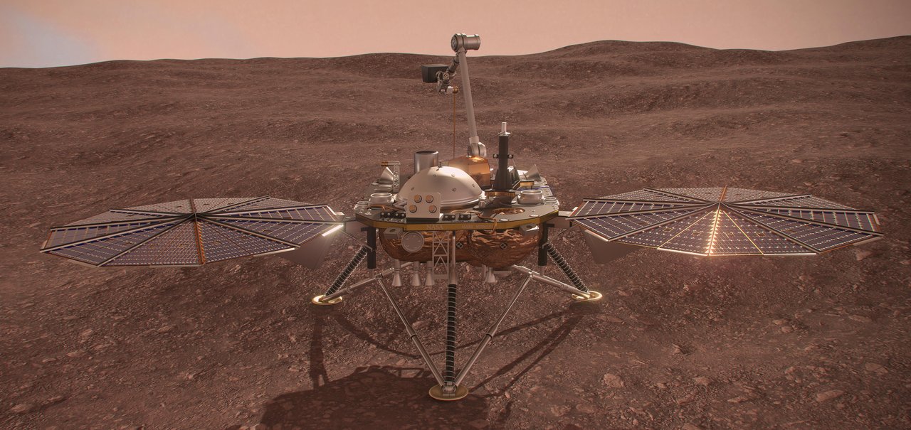 Sonda espacial Insight Mars da NASA posta sua última selfie