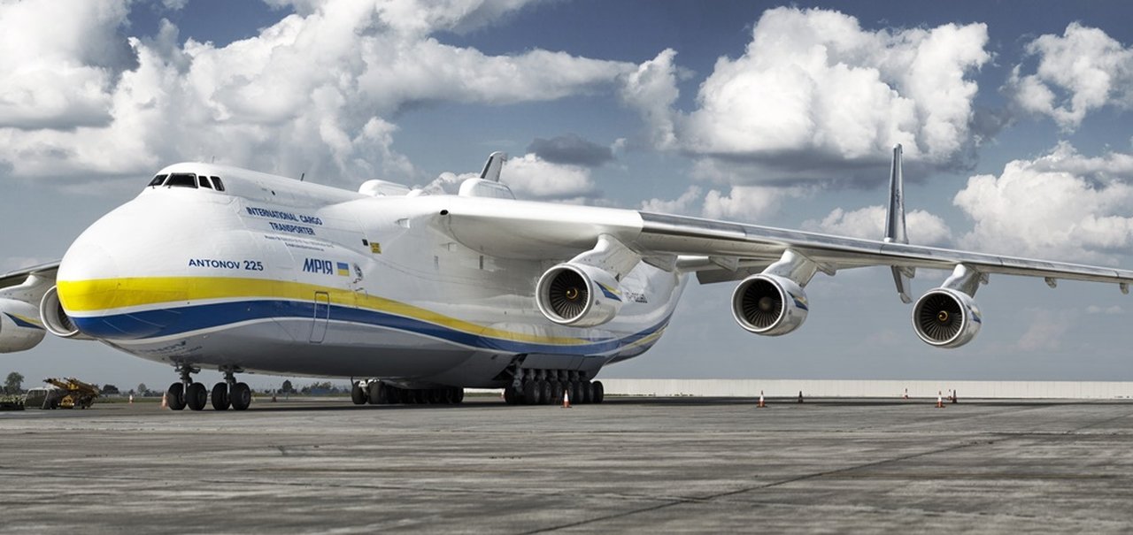 Ucrânia quer construir outro Antonov Mriya, o maior avião do mundo