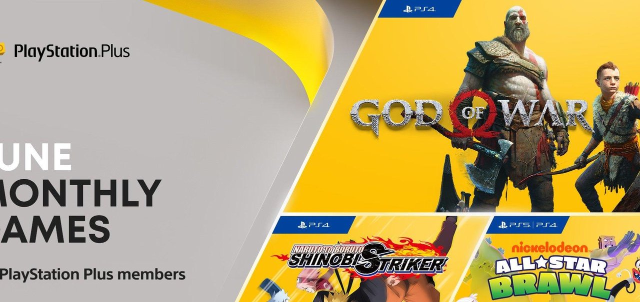 PS Plus de junho tem God of War, Naruto to Boruto: Shinobi Striker e mais