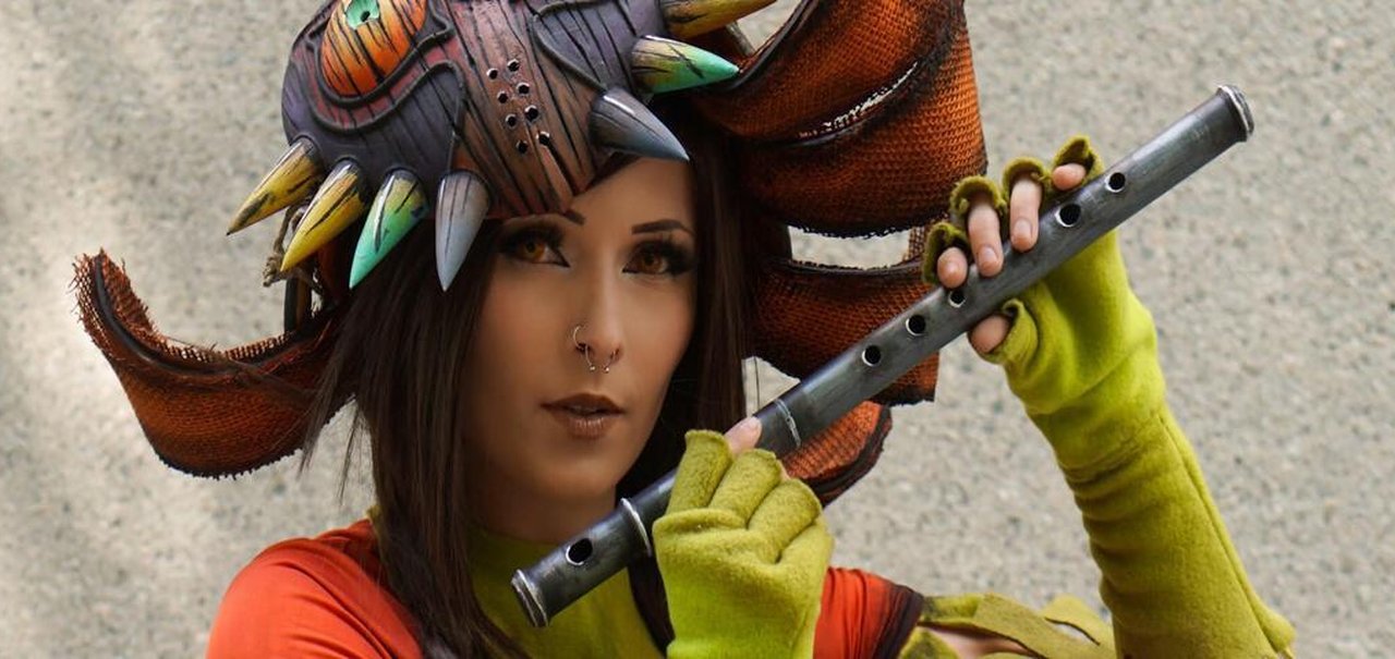 Cosplayer cria versão feminina do Skull Kid de Zelda: Majora's Mask