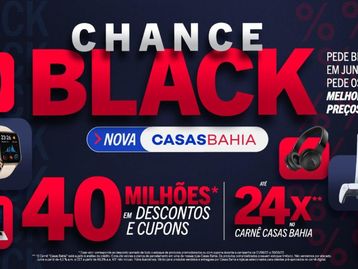 Dia dos Namorados: Casas Bahia começa o mês com “Chance Black”