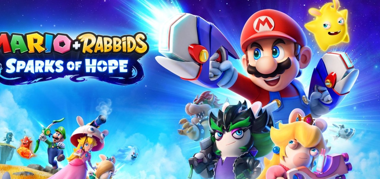 Mario + Rabbids: Sparks of Hope chega em outubro com legendas PTBR