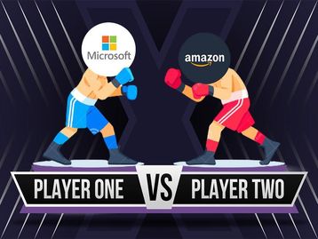 Batalha das big techs: vale mais a pena investir em Amazon ou Microsoft?