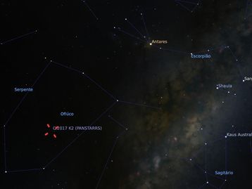 Cometa de 18 km passa 'perto' da Terra nesta quinta-feira (14)
