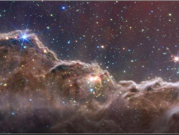 Telescópio James Webb: conheça o berçário de estrelas da nebulosa Carina