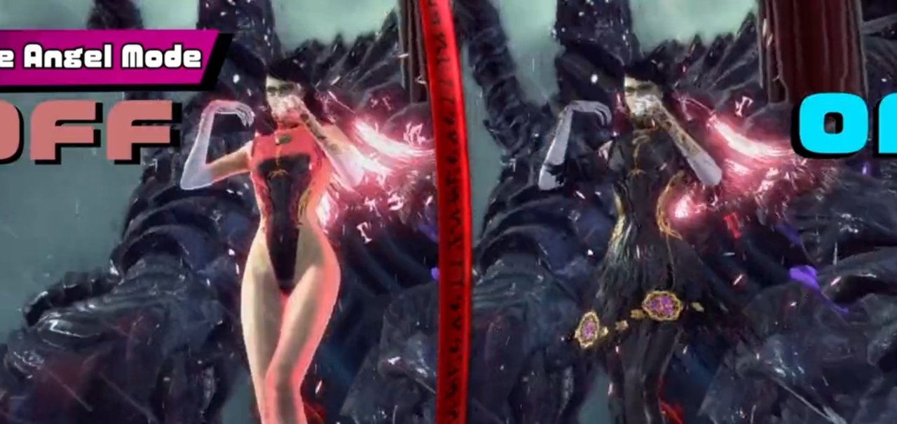 Bayonetta 3 tem 'modo família' que censura a nudez do jogo