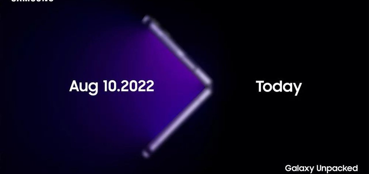 Galaxy Z Fold 4 e mais: Samsung confirma evento Unpacked em agosto