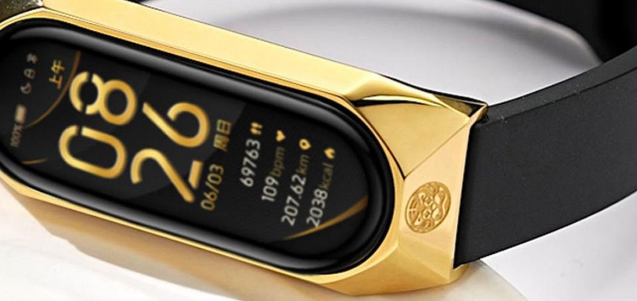 Xiaomi vende edição especial da Mi Band com ouro e diamantes