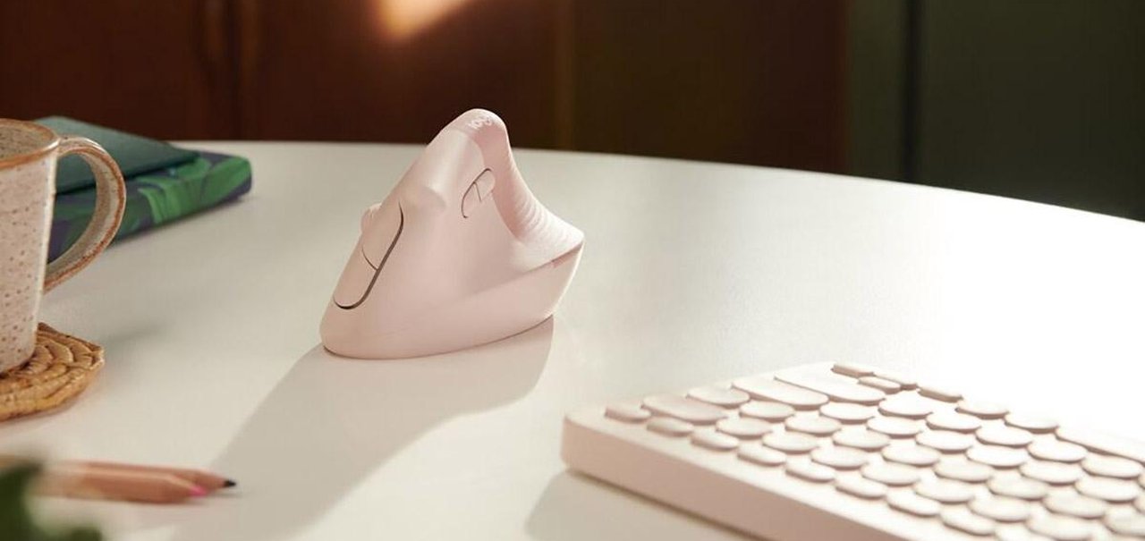 Logitech: novo mouse vertical Lift combina conforto e ergonomia