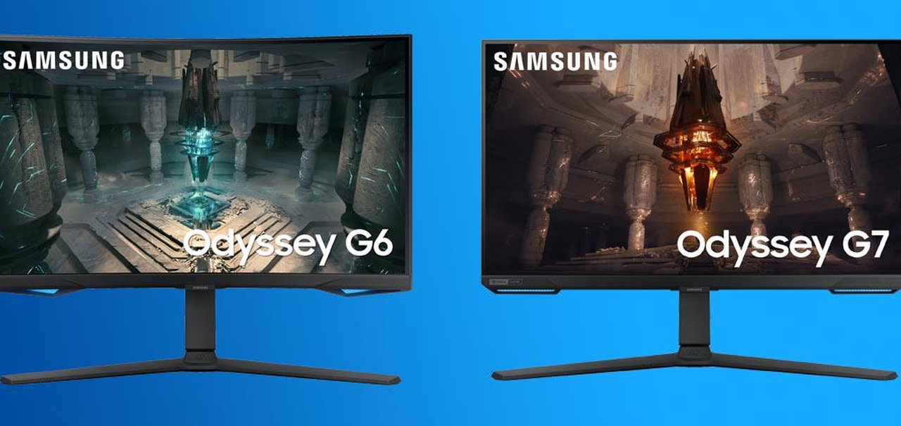 Samsung anuncia monitores Odyssey com Tizen OS e jogos na nuvem