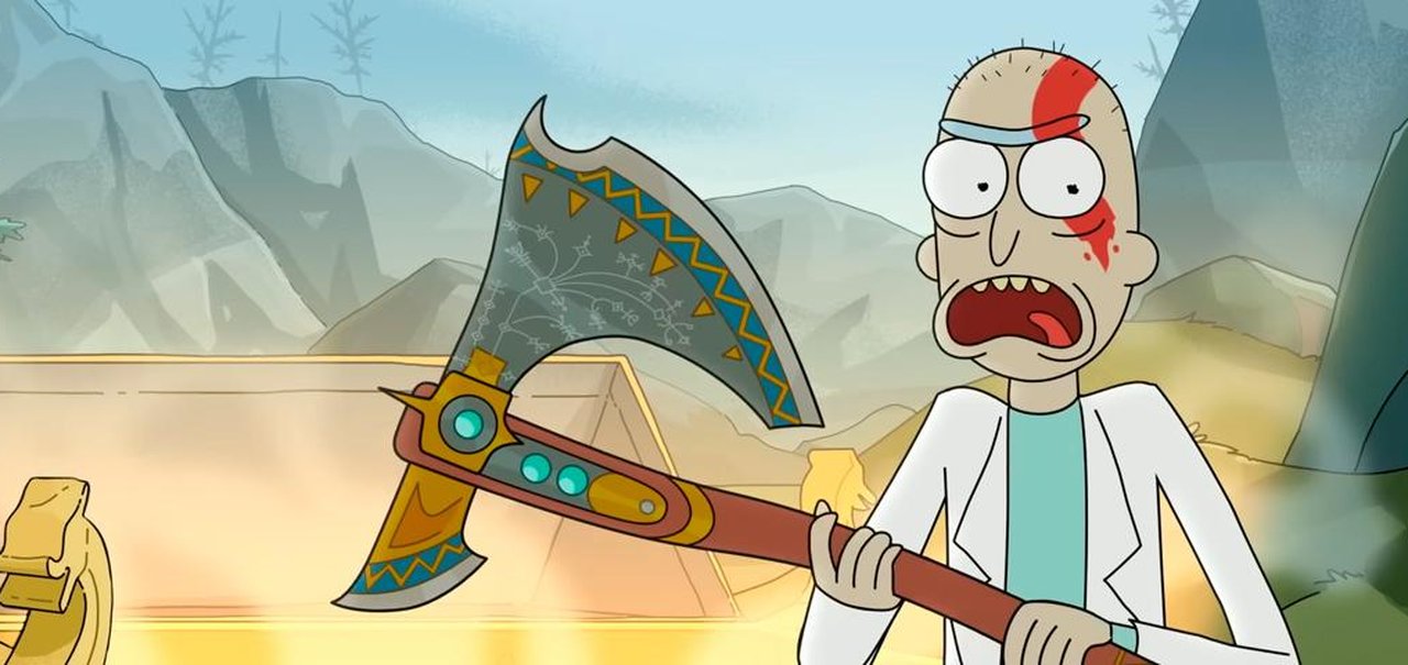 Rick and Morty invadem God of War: Ragnarok em comercial hilário