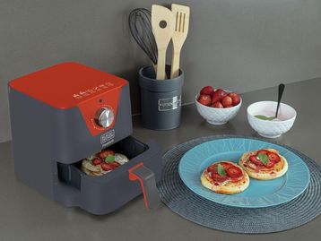 Black & Decker lança 1ª air fryer para receitas individuais