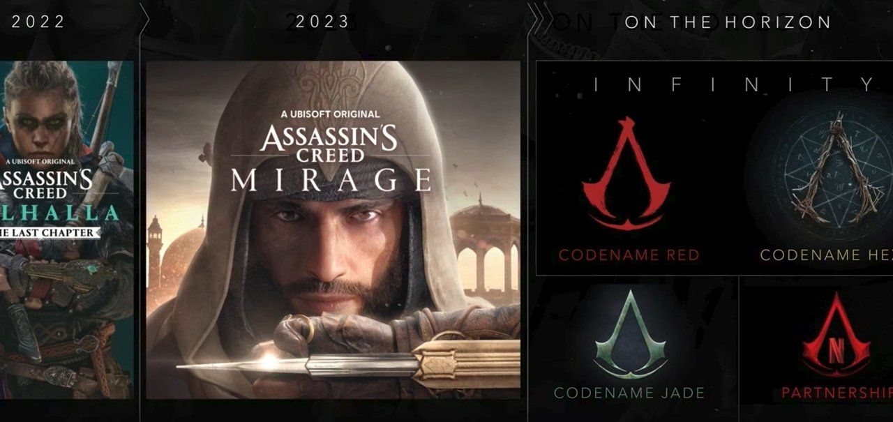 Assassin's Creed Infinity: o futuro de jogos single e multiplayer da série