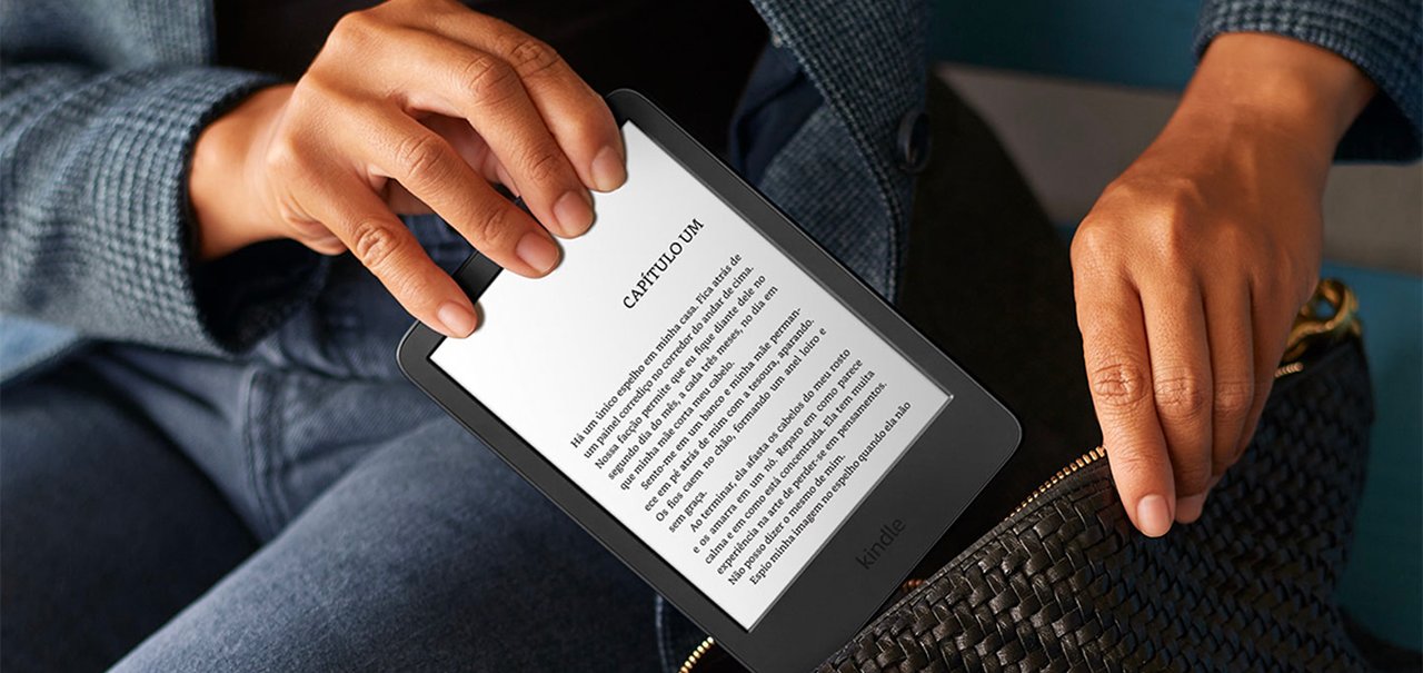 Amazon lança novo Kindle por R$ 499 com mais memória e tela melhor