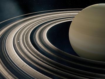 Anéis de Saturno podem ser 'restos mortais' de lua que chegou perto demais