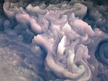 Júpiter: veja as nuvens de 'cupcake congelado' do planeta em 3D
