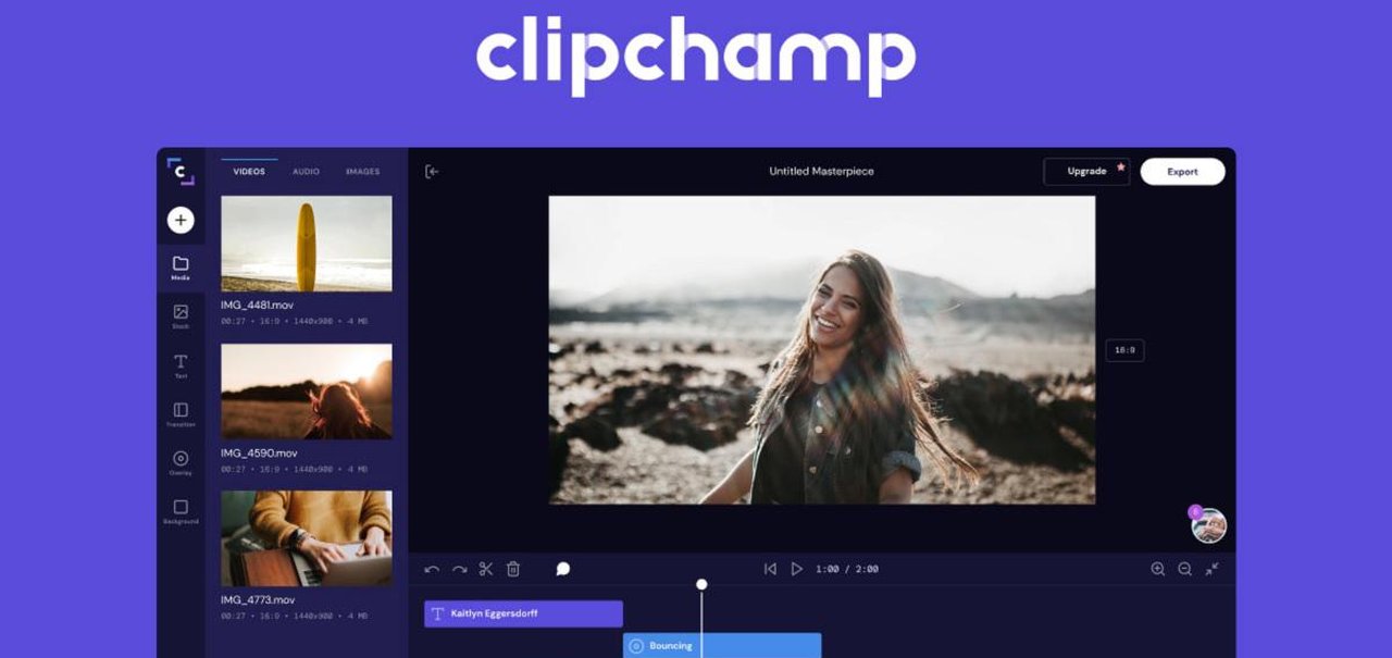 Editor de vídeo Clipchamp ganha novidades no Microsoft 365