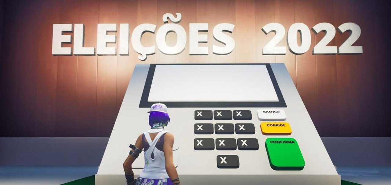 Fortnite ganha mapa educativo com informações das eleições no Brasil