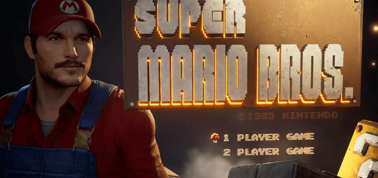 Fã cria versão realista de Super Mario com Chris Pratt na Unreal Engine 5