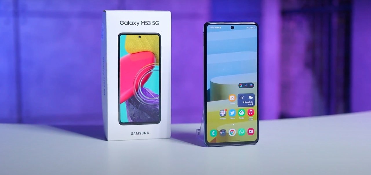 Review Samsung Galaxy M53: um bom celular 5G, só que perdido