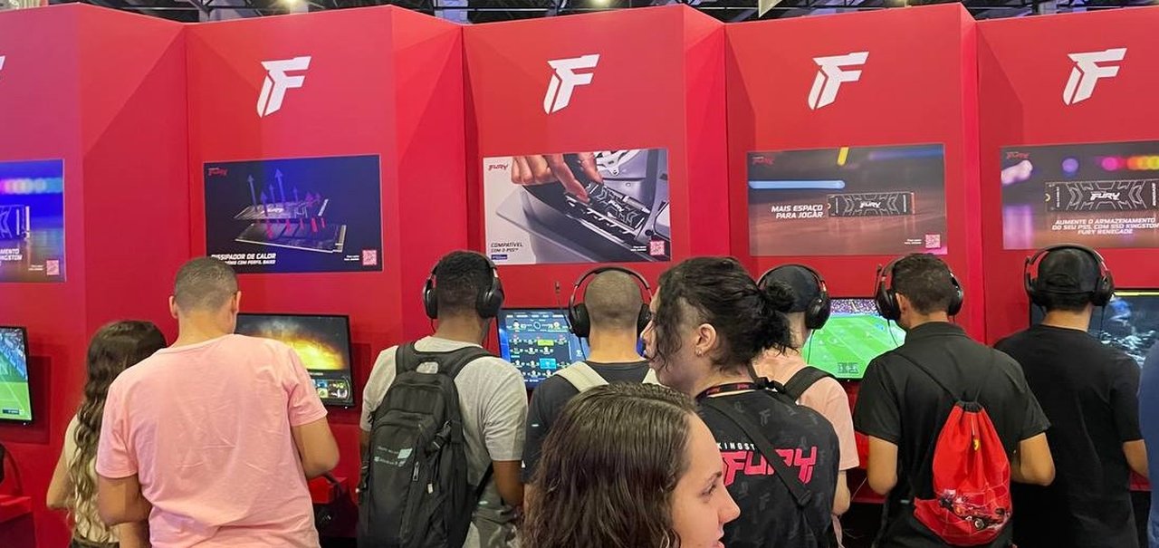 Kingston aposta em experiências de PC e PS5 para o usuário na BGS