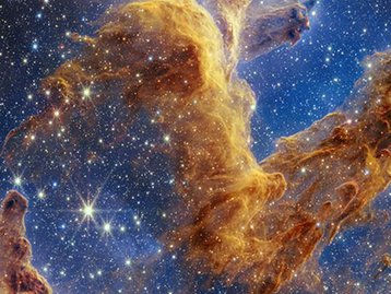 Telescópio James Webb revela estrelas em formação nos 'Pilares da Criação'