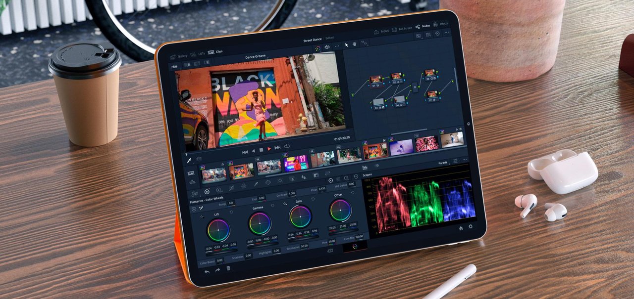 Blackmagic lança editor de vídeo DaVinci Resolve para iPads