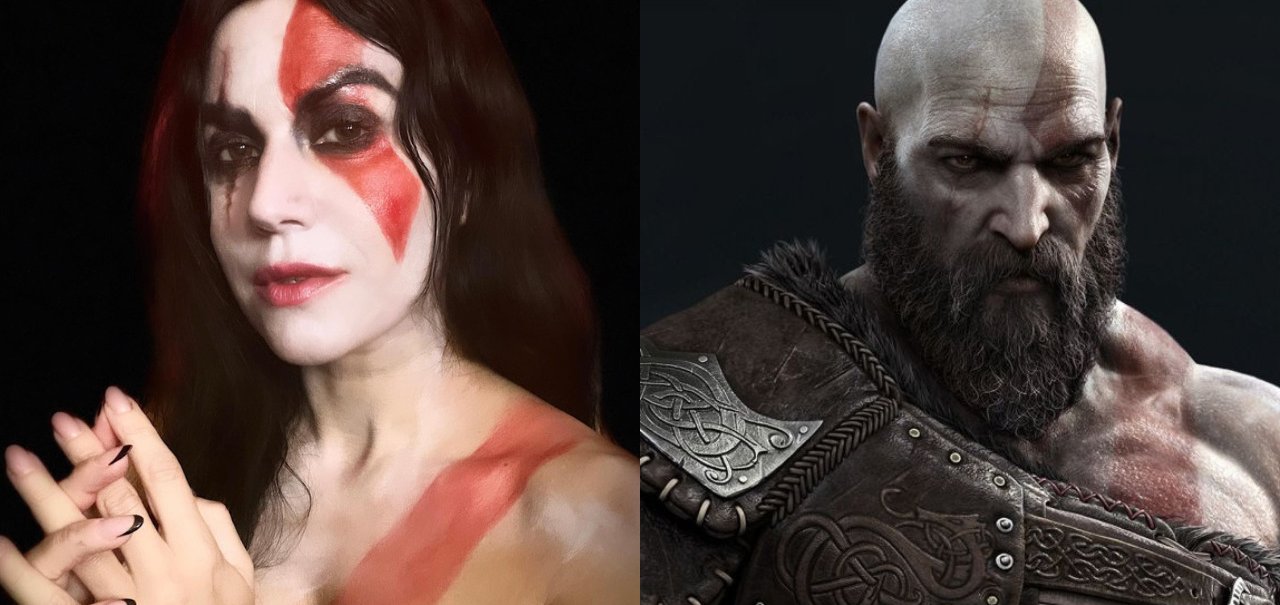 God of War: Cristina Scabbia, da Lacuna Coil, posta foto como Kratos