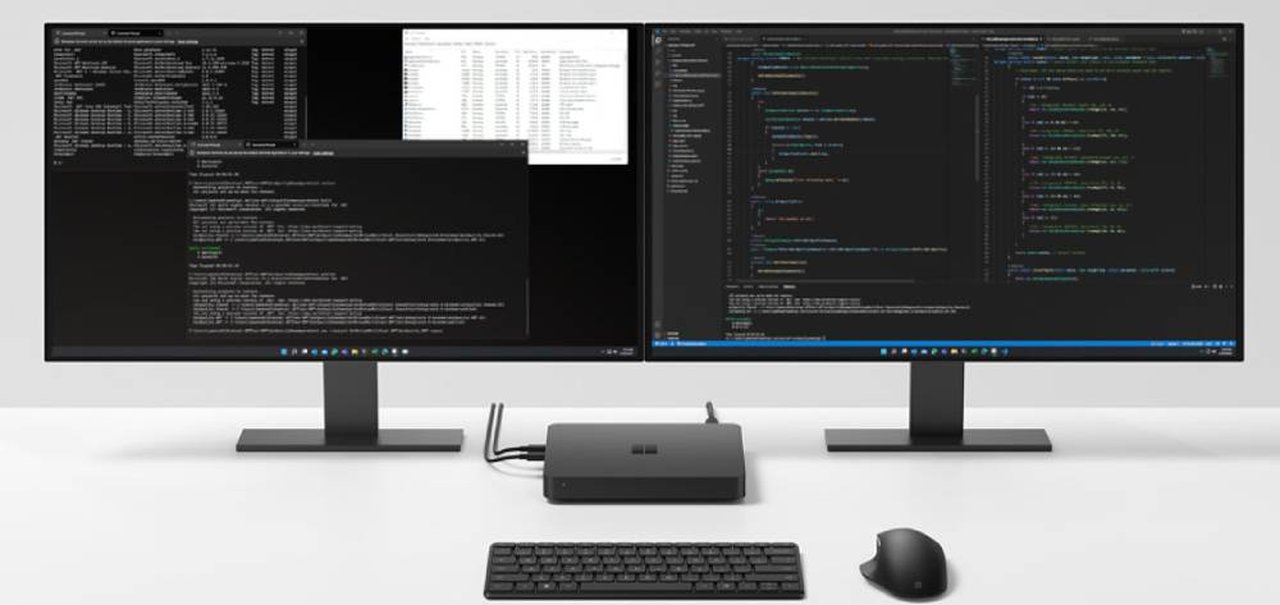 Microsoft lança PC compacto igual ao Mac Mini focado em Arm