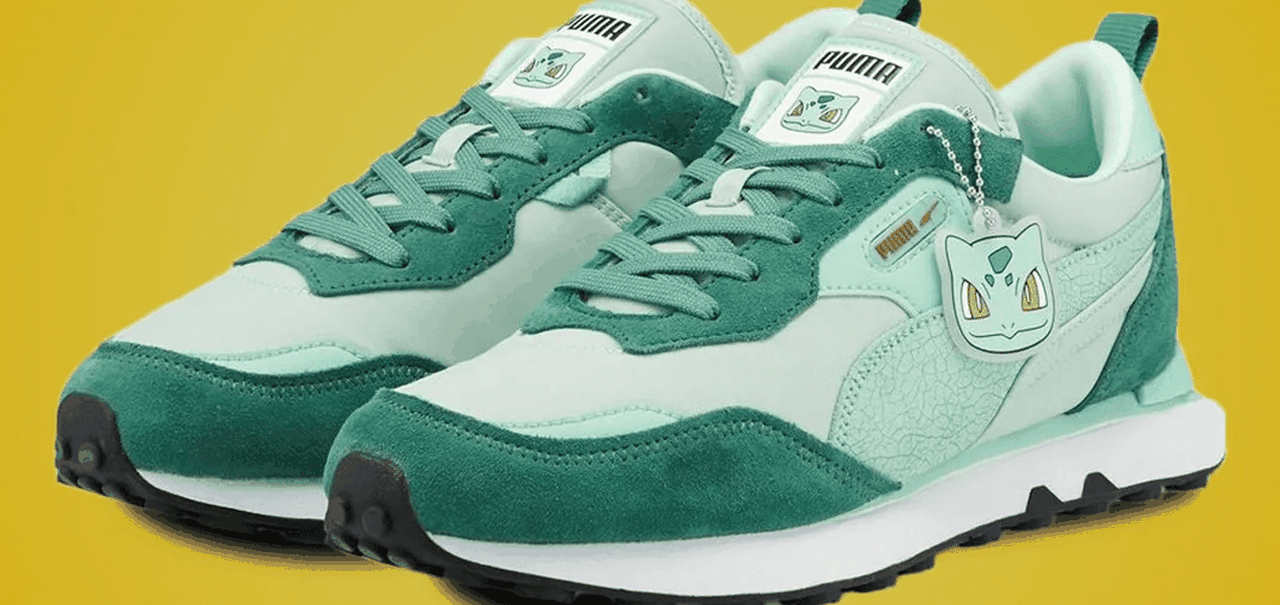 PUMA e Pokémon se unem para criar calçados personalizados 