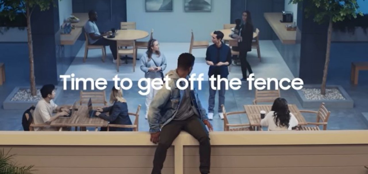 Samsung tira sarro da Apple em novo comercial; veja o vídeo