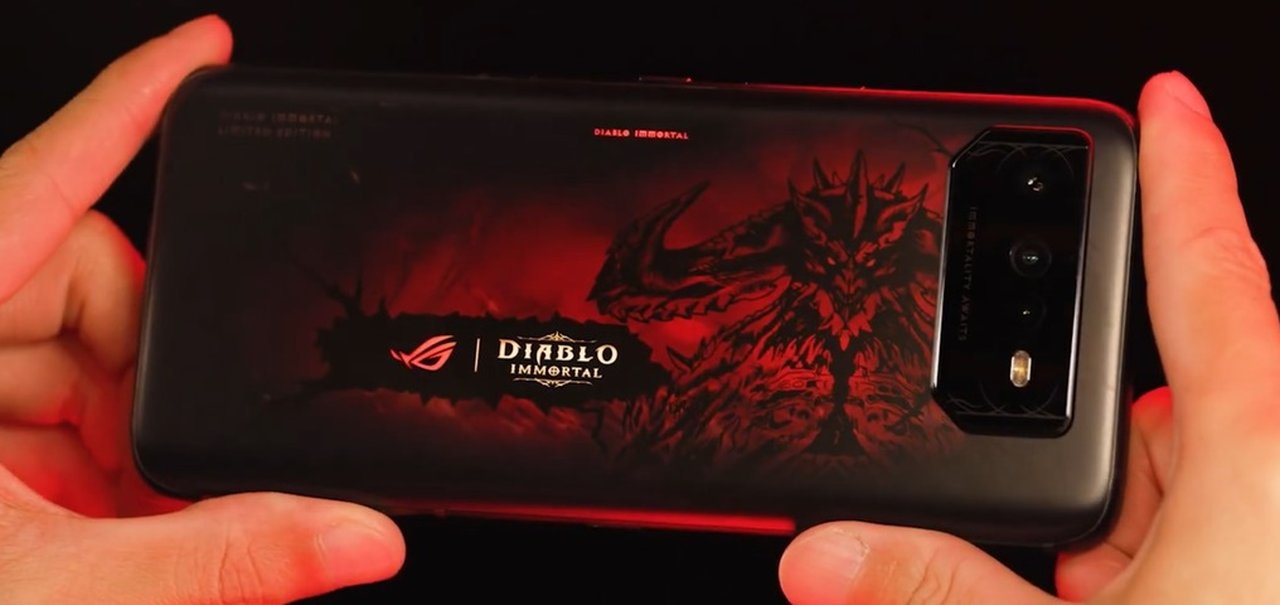 ROG Phone 6 ganha edição Diablo Immortal com acessórios especiais