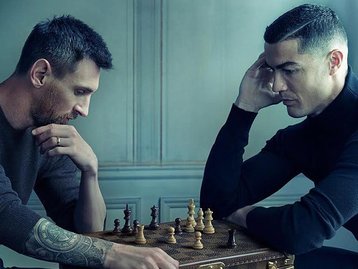 Foto de Messi e Cristiano Ronaldo é a 2ª mais curtida no Instagram