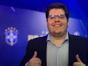 Live de Casimiro bate novo recorde de espectadores em jogo do Brasil