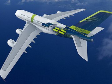 Airbus apresenta motor a hidrogênio com emissão de carbono zero