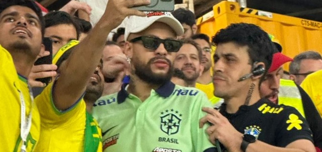 Sósia do Neymar faz sucesso nas redes e atrai multidões no Catar