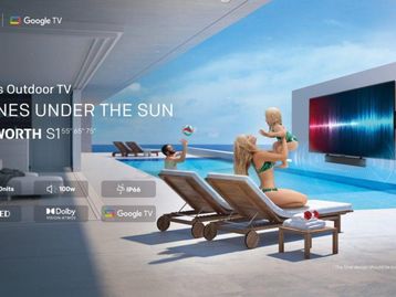 Rival da Samsung, nova televisão 'ao ar livre' traz Google TV