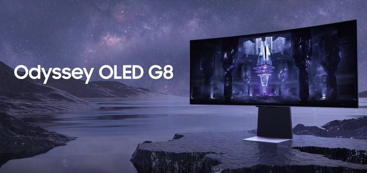 Samsung lança no Brasil monitores gamer Odyssey OLED G8 e G30