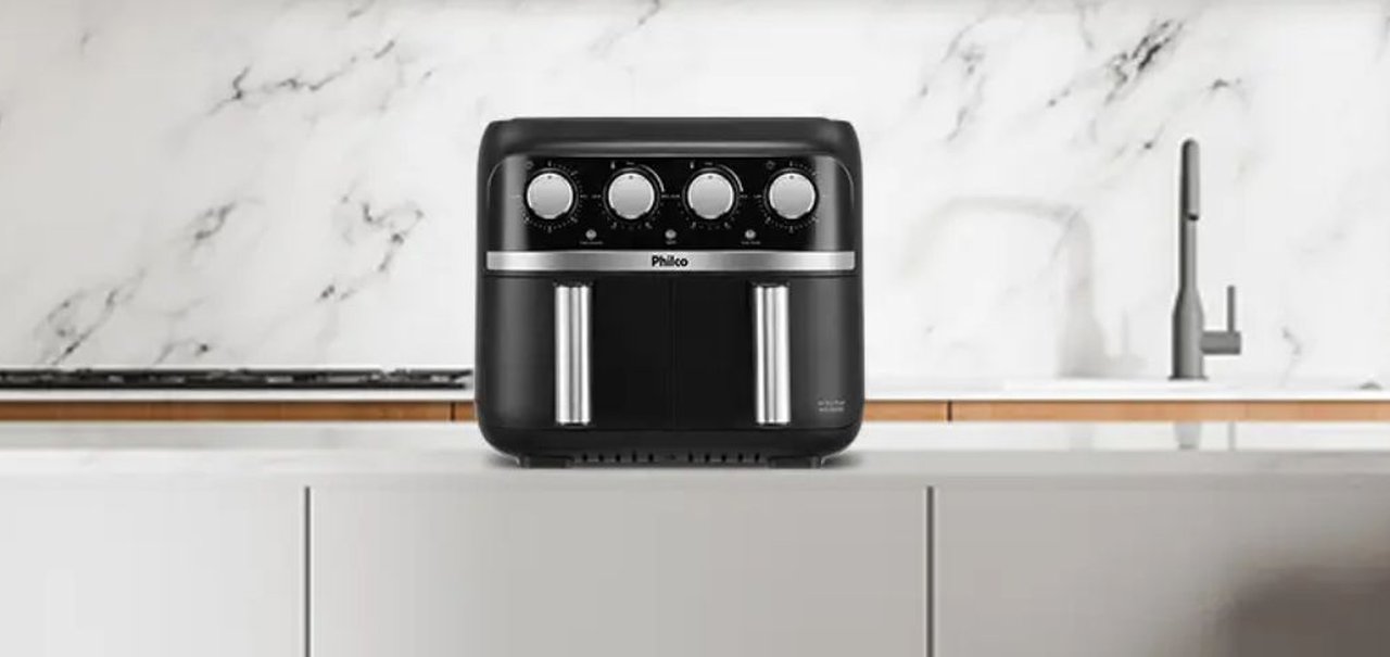 Philco lança air fryer com cesto duplo por R$ 999