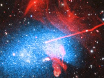 Astrônomos capturam cena caótica de aglomerados de galáxias em colisão